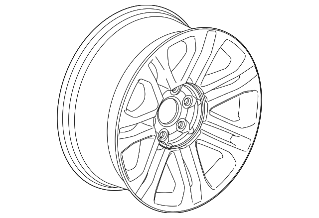 20997833 Деталь WHEEL, ALLOY