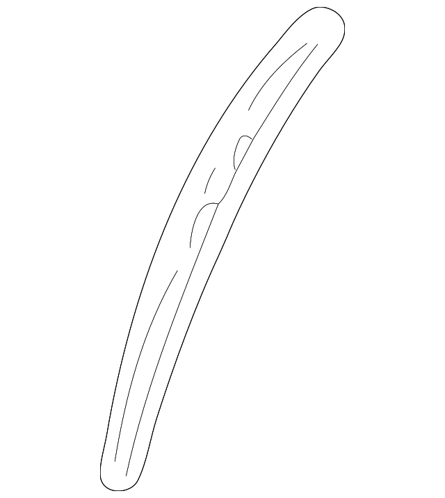 5FN31TZZAC Деталь EDGE MOLDING, LEFT
