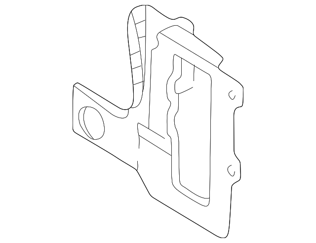 62527-1E431 Деталь LOWER TIE BAR CONNECTOR, LEFT
