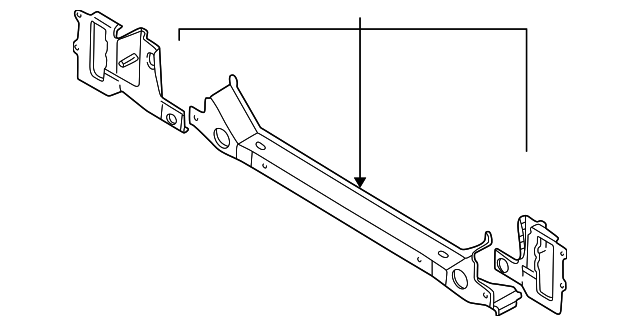 62530-0Z830 Деталь LOWER TIE BAR