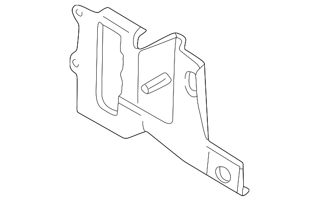 62526-1E431 Деталь LOWER TIE BAR CONNECTOR, RIGHT