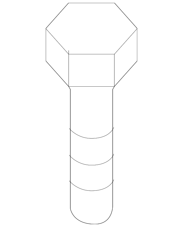 7171386Z00 Деталь BUMPER COVER BOLT, RIGHT