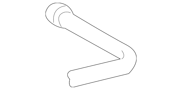 163-782-00-17 Деталь OVERFLOW HOSE, LEFT