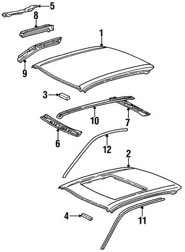 Paseo EXTERIOR TRIM - ROOF
