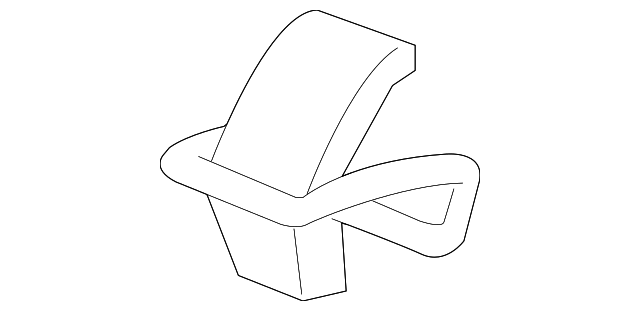 8748278J30 Деталь RECLINE HANDLE, LEFT