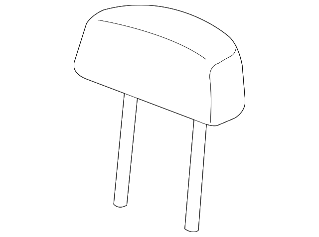8640178J90 Деталь HEADREST, RIGHT