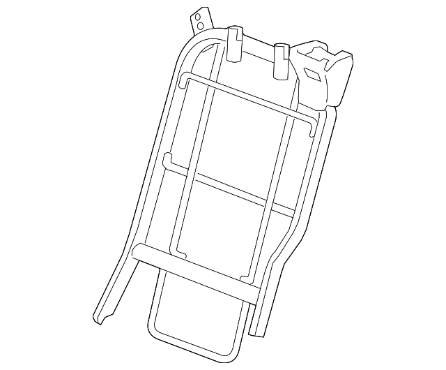 8831078J00 Деталь SEAT BACK FRAME, RIGHT