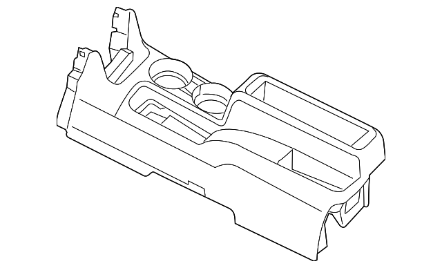 19317020 Деталь CENTER CONSOLE
