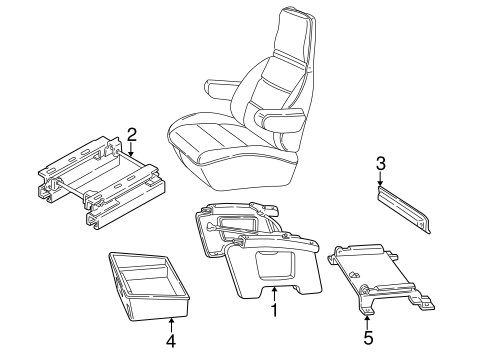 Astro SEATS & TRACK COMPONENTS