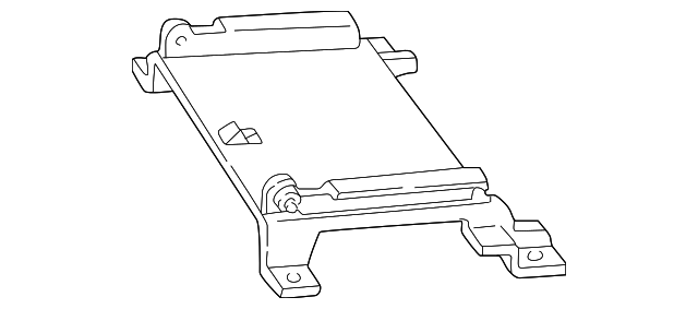 15016890 Деталь STORAGE TRAY TRACK, LEFT