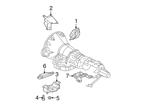 Ram 2500 ENGINE & TRANS MOUNTING