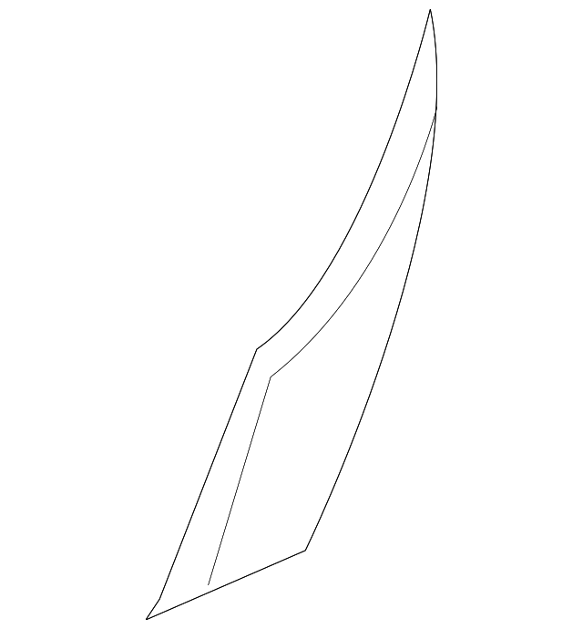 G8876-1A10A Деталь STONE GUARD, RIGHT