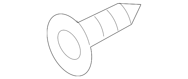 76848-AZ100 Деталь ROCKER MOLDING SCREW, LEFT