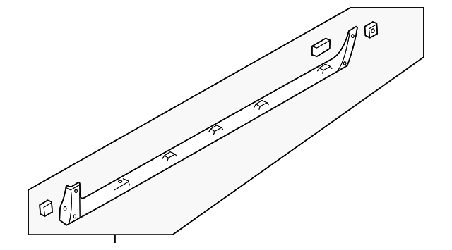 G6850-1A14H Деталь ROCKER MOLDING, RIGHT