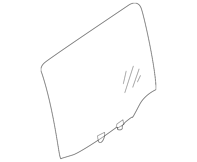 82300-ZQ10A Деталь MOVEABLE GLASS, RIGHT