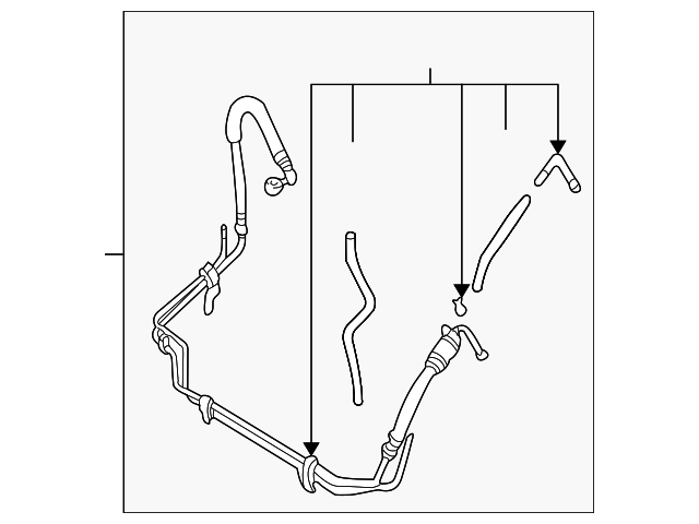 49710-9Z016 Деталь HOSE & TUBE ASSY