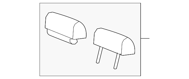 20807059 Деталь HEADREST
