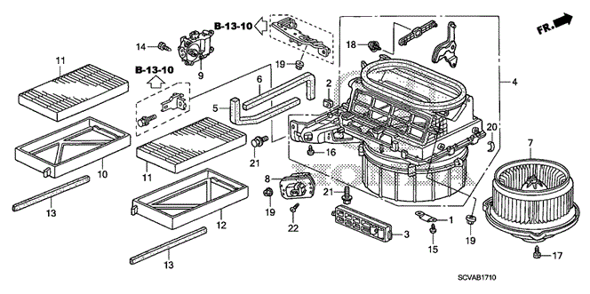 NUT, HOLDER - 2010 Honda ELEMENT (79191SZ3A01) NUT, HOLDER - 2010 Honda ELEMENT (79191SZ3A01)