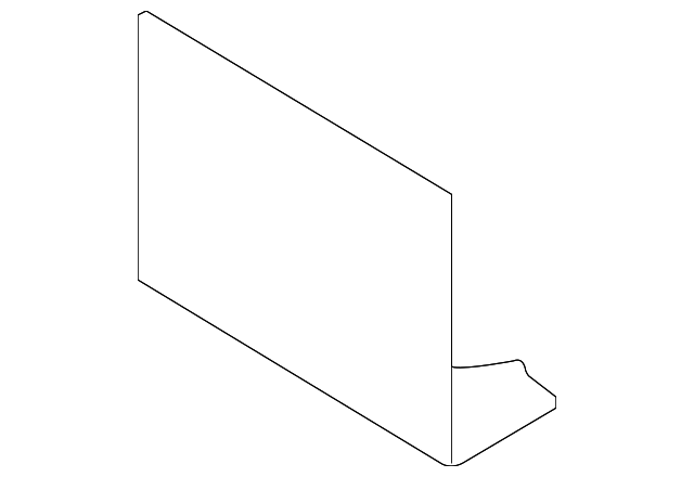 1Q0-915-448 Деталь SOUND ABSORBER, RIGHT