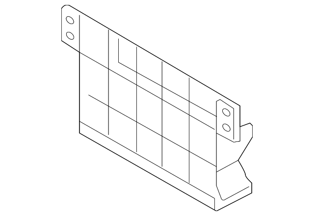 1Q0-915-332 Деталь FRONT BRACKET, RIGHT