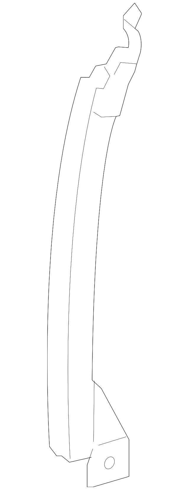 67404-52170 REAR GUIDE, LEFT