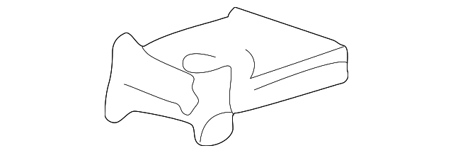 2C3Z-5594-AA Деталь U-BOLT SPACER, LEFT