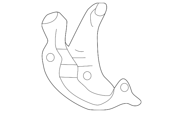 F81Z-5775-BA Деталь BRACKET, RIGHT