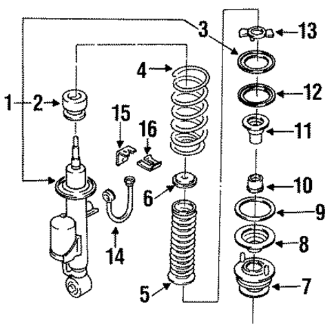Q45 SHOCKS & SUSPENSION COMPONENTS