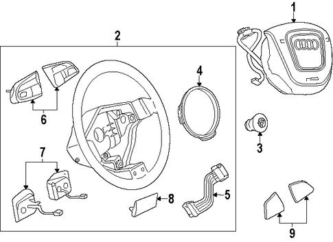 allroad STEERING WHEEL & TRIM