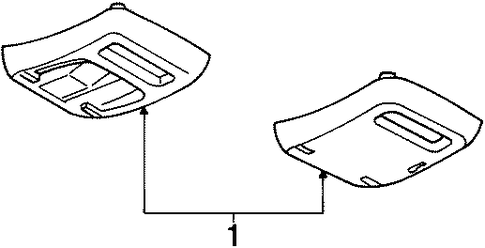Contour OVERHEAD CONSOLE
