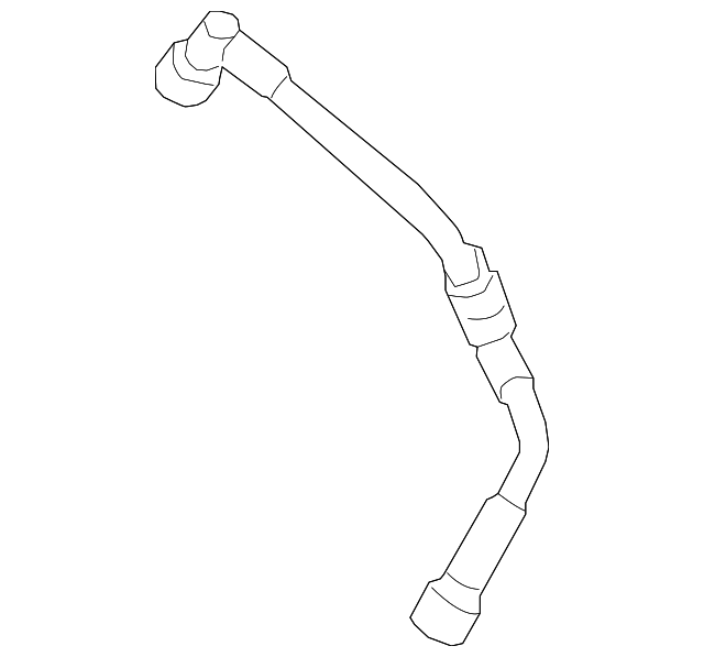 FL3Z-6758-B Деталь CRANKCASE TUBE