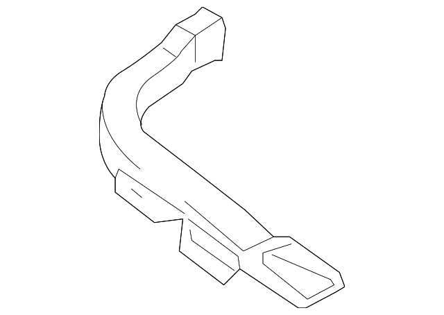 7369159J00 Деталь OUTER DUCT, LEFT