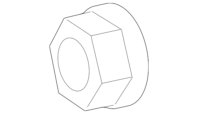 90178-A0027 STRUT NUT, RIGHT