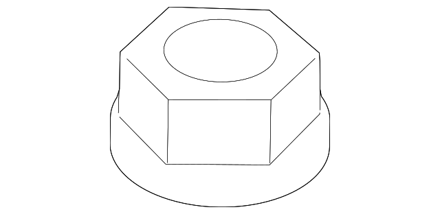 90178-A0002 STRUT MOUNT NUT, RIGHT