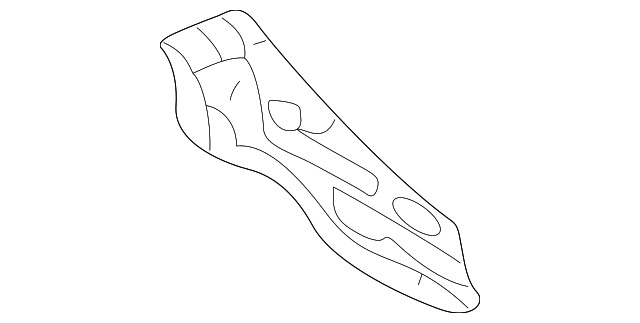 76716-4Y900 Деталь OUTER WHEELHOUSE EXTENSION, RIGHT
