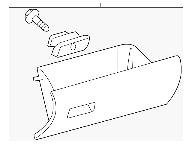 55550-04061-B0 Деталь GLOVE BOX DOOR