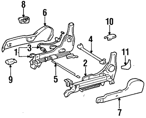 Tercel TRACKS & COMPONENTS