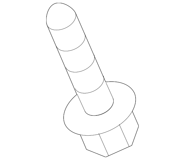 6511460AA SUPPORT MOUNT BOLT