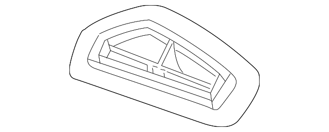 64-11-8-391-242 Деталь AIR DUCT COVER, RIGHT