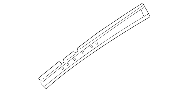 763317S030 Деталь ROOF RAIL, LEFT