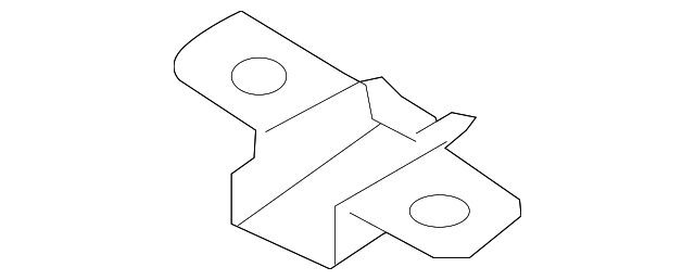 732597S010 Деталь BOW BRACKET, RIGHT