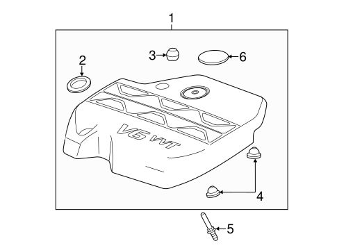 Impala ENGINE APPEARANCE COVER 2