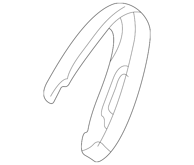 88067-26000-FB Деталь RECLINE COVER, RIGHT
