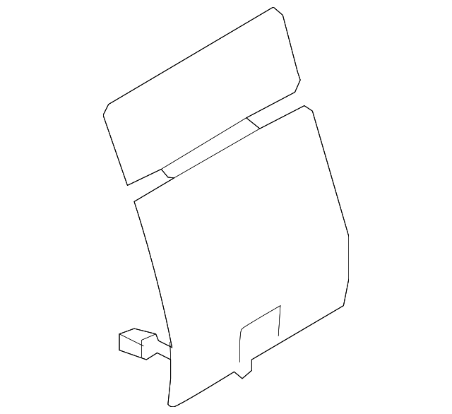 AL3Z-14D696-A Деталь SEAT BACK HEATER, LEFT