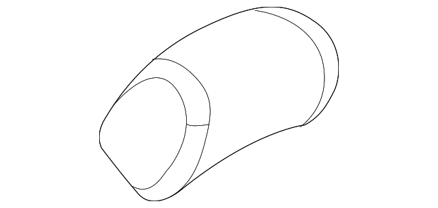 AL3Z-15610A62-AA Деталь HEADREST COVER, RIGHT