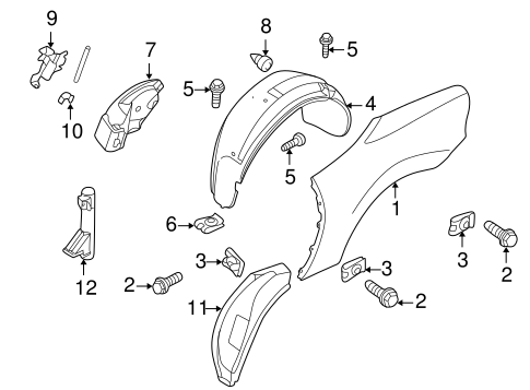 Z3 QUARTER PANEL & COMPONENTS