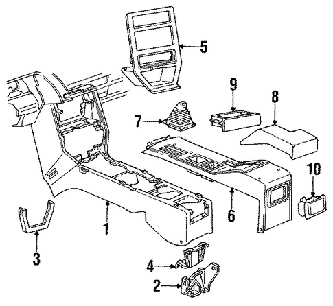 Cavalier FLOOR CONSOLE