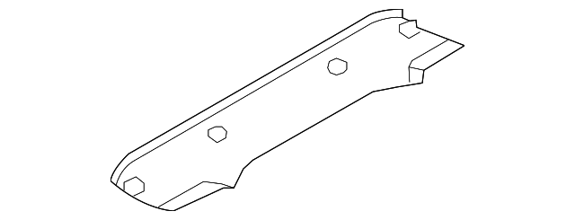 51-49-7-197-127 Деталь UPPER GATE TRIM