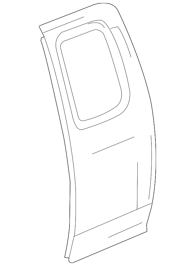 15113619 Деталь OUTER PANEL, LEFT