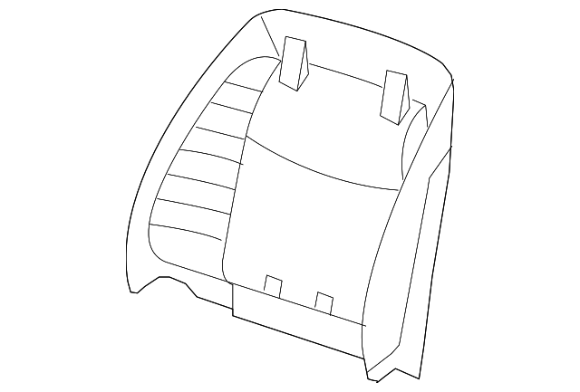 25939328 Деталь SEAT BACK PANEL
